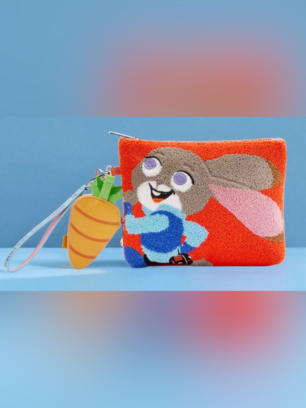 Disney Parks Zootopia 2 Judy Hopps Wristlet and Bag Charm Set